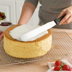 Set Couteau à Génoise Spatule à Glaçage Et Cercle à Trancher Extensible Inox -Maison Cuisine 579034 2 1 Set couteau a genoise spatule a glacage et cercle a trancher extensible inox Mathon