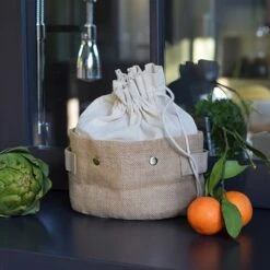 Panier-sac Amovible M -Maison Cuisine 606097 3 1 Panier sac amovible M Pebbly