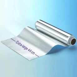 Rouleau De Papier Aluminium Extra-large 200 M X 44 Cm