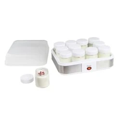 Lot Yaourtière + Ferments + Arômes Vanille Et Framboise + Livre Recettes -Maison Cuisine 609113 2 1 Lot yaourtiere ferments aromes vanille et framboise livre recettes