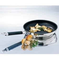 Set Poêle Anti-adhérente Rapid Cook 24 Cm Et 2 éponges Végétales 7 Set Poêle Anti-adhérente Rapid Cook 24 Cm Et 2 éponges Végétales -Maison Cuisine 609167 2 1 Set poele anti adherente Rapid Cook 24 cm et 2 eponges vegetales Mathon