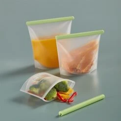 Lekue 3 Sacs Silicone 0,25L, 0,5L Et 1L
