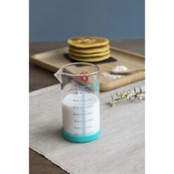 Verre Doseur En Verre Avec Silicone 200 Ml -Maison Cuisine 620022 2 4 Verre doseur en verre avec silicone 200 ml Pebbly