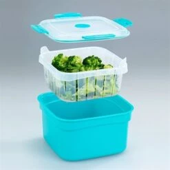 Cuiseur Vapeur Pour Micro-ondes 2 L -Maison Cuisine 65293 2 3 Cuiseur vapeur pour micro ondes 2 L Wenko by Maximex