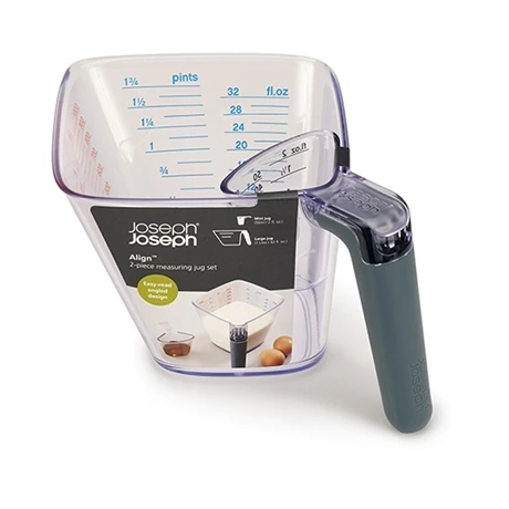 Joseph Joseph Set De 2 Verres Mesureurs à Lecture Facile 1 Joseph Joseph Set De 2 Verres Mesureurs à Lecture Facile