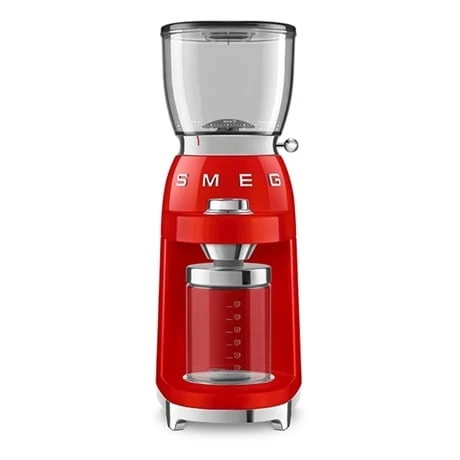 Smeg Broyeur à Café Rouge 150 W CGF01RDEU 1 Smeg Broyeur à Café Rouge 150 W CGF01RDEU