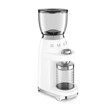 Smeg Broyeur à Café Blanc 150 W CGF01WHEU 2 Smeg Broyeur à Café Blanc 150 W CGF01WHEU – Image 2