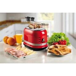 Ariete Toaster Moderna 2 Fentes 815 W 149 Rouge -Maison Cuisine 700047 3 2 Toaster moderna 2 fentes 815 W 149 Rouge Ariete