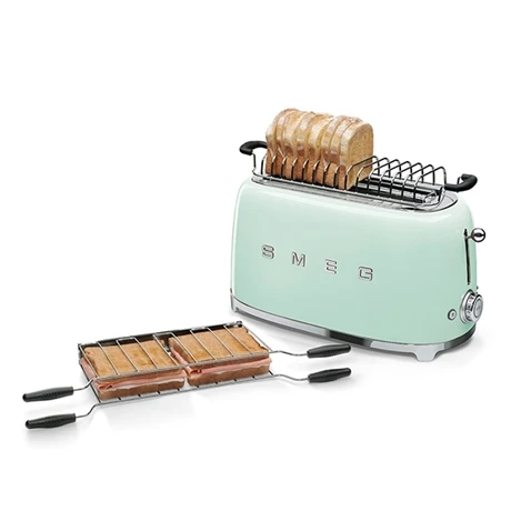 Smeg Grille Pain 4 Tranches 1500 W TSF02PGEU Vert D’eau 3 Smeg Grille Pain 4 Tranches 1500 W TSF02PGEU Vert D’eau – Image 3