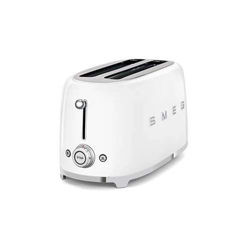 Smeg Grille Pain 4 Tranches 1500 W TSF02WHEU Blanc 2 Smeg Grille Pain 4 Tranches 1500 W TSF02WHEU Blanc – Image 2