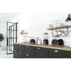 Schneider® Grille-pain 4 Fentes 1630 W SCT04B Noir -Maison Cuisine 700088 3 1 Grille pain 4 fentes 1630 W SCT04B noir Schneider