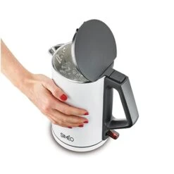 Bouilloire électrique Double Paroi 1,4 L 2000 W Blanche 6 Bouilloire électrique Double Paroi 1,4 L 2000 W Blanche -Maison Cuisine 702056 2 1 Bouilloire electrique double paroi 1 4 L 2000 W blanche Simeo