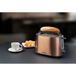 Bestron Grille-pain 2 Tranches 1000 W Coloris Cuivre 7 Bestron Grille-pain 2 Tranches 1000 W Coloris Cuivre -Maison Cuisine 702102 2 1 Grille pain 2 tranches 1000 W coloris cuivre Bestron