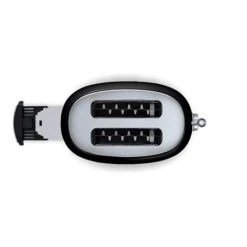 Smeg Toaster 2 Fentes Noir 950 W TSF01BLEU -Maison Cuisine 70280 2 5 Toaster 2 fentes noir 950 W TSF01BLEU Smeg