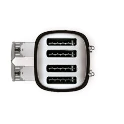 Smeg Toaster 4 Fentes Noir 2000 W TSF03BLEU -Maison Cuisine 70284 3 5 Toaster 4 fentes noir 2000 W TSF03BLEU Smeg