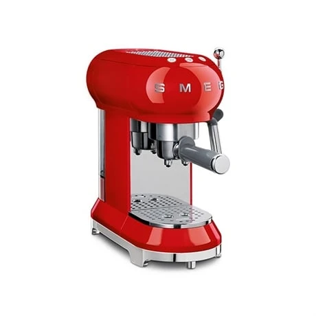 Smeg Machine à Café Expresso Rouge 1 L 1350 W ECF01RDEU 1 Smeg Machine à Café Expresso Rouge 1 L 1350 W ECF01RDEU