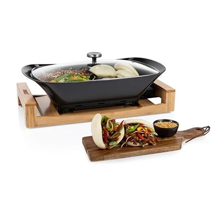 Princess Multi-cuiseur Pure Noir 2 Compartiments 1 Princess Multi-cuiseur Pure Noir 2 Compartiments