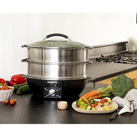Magimix Cuiseur Vapeur Multifonction 12,2 L 1900 W 11582 2 Magimix Cuiseur Vapeur Multifonction 12,2 L 1900 W 11582 – Image 2