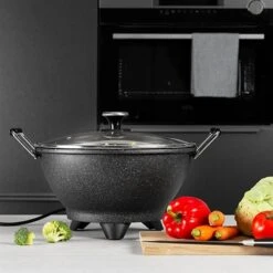 Princess Wok électrique 7 L 1400 W 01.162389.01.001 7 Princess Wok électrique 7 L 1400 W 01.162389.01.001 -Maison Cuisine 718001 2 2 Wok electrique 7 L 1400 W 01 162389 01 001 Princess