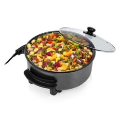 Tristar Faitout électrique 5 L Avec Couvercle 1 500 W PZ-9135 -Maison Cuisine 718002 4 2 Faitout electrique 5 L avec couvercle 1 500 W PZ 9135 Tristar