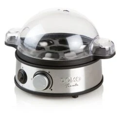 Domo Cuiseur à Oeufs électrique 7 Oeufs 400 W -Maison Cuisine 71990 2 1 Cuiseur a oeufs electrique 7 oeufs 400 W Domo