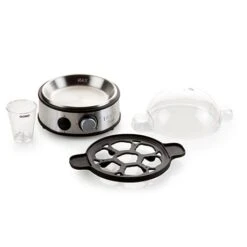 Domo Cuiseur à Oeufs électrique 7 Oeufs 400 W -Maison Cuisine 71990 3 1 Cuiseur a oeufs electrique 7 oeufs 400 W Domo