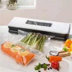 Appareil à Emballer Sous Vide Blanc 37 Cm 150 W KSSV60 -Maison Cuisine 720006 4 3 Appareil a emballer sous vide blanc 37 cm 150 W KSSV60 Kitchen Chef Professional