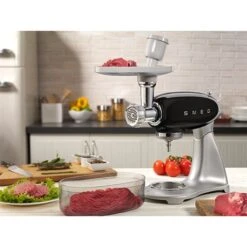 Smeg Hachoir SMMG01 Pour Robot Sur Socle -Maison Cuisine 720057 2 1 Hachoir SMMG01 pour robot sur socle Smeg
