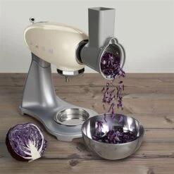 Smeg Tranchoir Et Râpe à Cylindres SMSG01 Pour Robot Sur Socle -Maison Cuisine 720058 4 1 Tranchoir et rape a cylindres SMSG01 pour robot sur socle Smeg