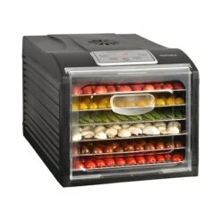 Maison Cuisine -Maison Cuisine 721000 1 3 Deshydrateur 6 grands plateaux 500 W SECCO 6 Kitchen Chef Professional