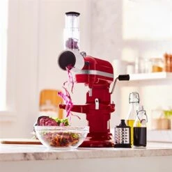 KitchenAid Tranchoir Et Râpes Cylindre 5KSMVSA Pour Robot Artisan 7 KitchenAid Tranchoir Et Râpes Cylindre 5KSMVSA Pour Robot Artisan -Maison Cuisine 72107 2 3 Tranchoir et rapes cylindre 5KSMVSA pour robot Artisan Kitchenaid