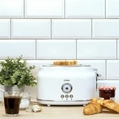LIVOO Grille Pains Retro 2 Fentes DOD181W -Maison Cuisine 728017 4 2 Grille pains retro 2 fentes DOD181W Livoo