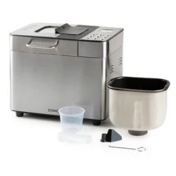 Domo Machine à Pain Automatique - 18 Programmes 500 W B3971 -Maison Cuisine 728029 2 4 Machine a pain automatique 18 programmes 500 W B3971 Domo