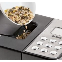 Domo Machine à Pain Automatique - 18 Programmes 500 W B3971 -Maison Cuisine 728029 4 4 Machine a pain automatique 18 programmes 500 W B3971 Domo