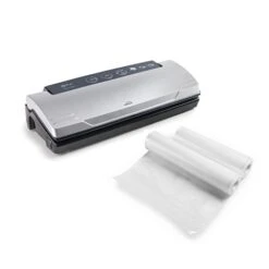 Lot Appareil à Emballer Sous Vide 35,5 Cm Et 2 Rouleaux De Sachets à Découper