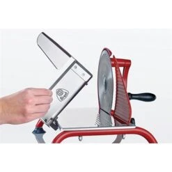 Trancheuse Manuelle Rouge HE93 -Maison Cuisine 73048 3 1 Trancheuse manuelle rouge HE93 Graef