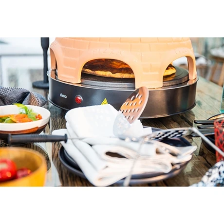 LIVOO Pizza Party 6 Mini Pizza 1200 W 2 LIVOO Pizza Party 6 Mini Pizza 1200 W – Image 2