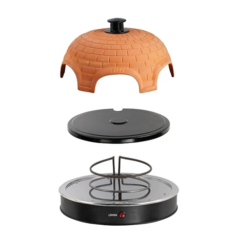 LIVOO Pizza Party 6 Mini Pizza 1200 W 3 LIVOO Pizza Party 6 Mini Pizza 1200 W – Image 3