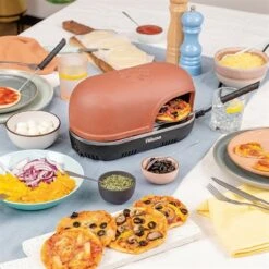 Tristar Four à Pizza électrique 2 Personnes Pizza Festa Connect 530 W Marron 8 Tristar Four à Pizza électrique 2 Personnes Pizza Festa Connect 530 W Marron -Maison Cuisine 740070 3 2 Four a pizza electrique 2 personnes Pizza Festa Connect 530 W marron Tristar