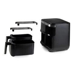 Domo Déli Fryer Double Fry Zone 2 X 4L -Maison Cuisine 740074 3 1 Deli Fryer double fry zone 2 x 4L Domo