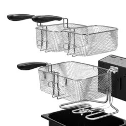 Princess Friteuse 5 L - Habillage En Acier -Maison Cuisine 758005 3 2 Friteuse 5 L Habillage en acier Princess