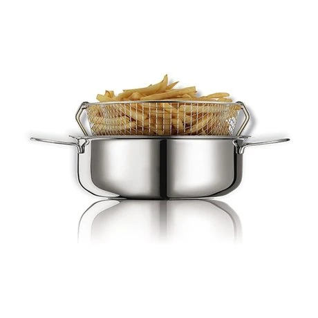 Friteuse Traditionnelle En Inox Avec Panier Eatitaly Maxifry 26 Cm 1 Friteuse Traditionnelle En Inox Avec Panier Eatitaly Maxifry 26 Cm