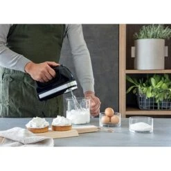 KitchenAid Batteur à Main 9 Vitesses Onyx 85 W 5KHM9212EOB Noir -Maison Cuisine 760097 2 3 Batteur a main 9 vitesses onyx 85 W 5KHM9212EOB noir Kitchenaid