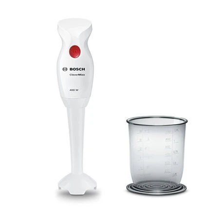 Bosch Mixeur Plongeant CleverMixx Blanc 400 W MSM14100 1 Bosch Mixeur Plongeant CleverMixx Blanc 400 W MSM14100