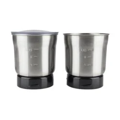 Caso Mini-hachoir Gris 200 W UZ200 -Maison Cuisine 760327 2 1 Mini hachoir gris 200 W UZ200 Caso