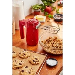 KitchenAid Batteur à Main électrique Sans Fil 7 Vitesses Rouge Empire 5KHMB732EER 8 KitchenAid Batteur à Main électrique Sans Fil 7 Vitesses Rouge Empire 5KHMB732EER -Maison Cuisine 760356 3 2 Batteur a main electrique sans fil 7 vitesses rouge empire 5KHMB732EER Kitchenaid