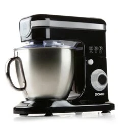 Domo Robot Pâtissier 6 L 1200 W DO1023KR Noir -Maison Cuisine 761026 3 2 Robot patissier 6 L 1200 W DO1023KR noir Domo