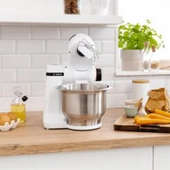Bosch Robot Patissier MUM Serie 2 700 W Blanc MUMS2EW00 -Maison Cuisine 761033 2 2 Robot patissier MUM Serie 2 700 W blanc MUMS2EW00 Bosch