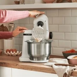Bosch Robot Patissier MUM Serie 2 700 W Blanc MUMS2EW00 -Maison Cuisine 761033 3 2 Robot patissier MUM Serie 2 700 W blanc MUMS2EW00 Bosch
