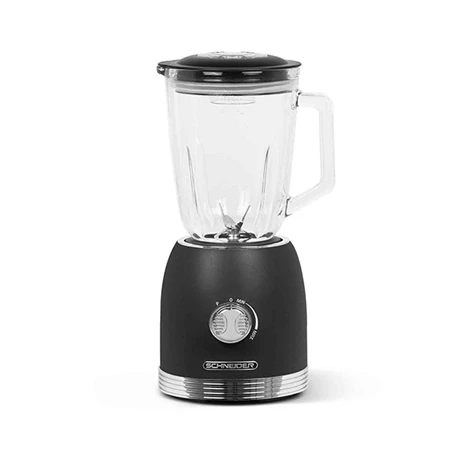 Schneider® Blender Vintage 800 W 1,5 L SCBL15B Noir 1 Schneider® Blender Vintage 800 W 1,5 L SCBL15B Noir